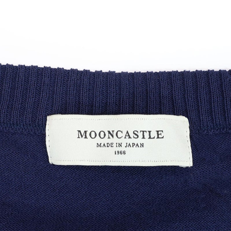 Ya2/ムーンキャッスルMOONCASTLE/アイスコットンクルーネック半袖サマーニット/IC1/メンズ【正規取扱】