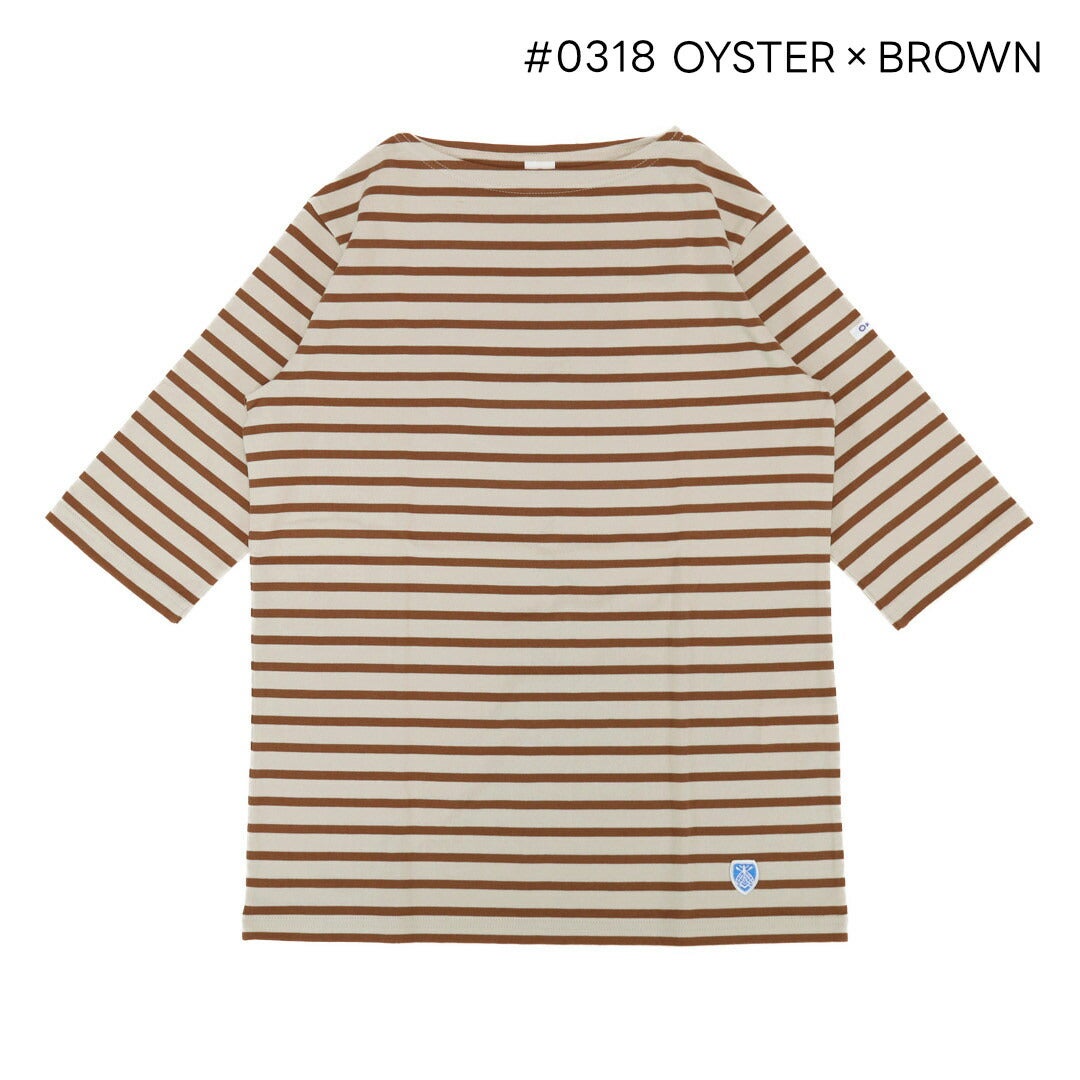 Ya2/オーシバルORCIVAL/カットソー/ジャージーボートネック5分袖Tシャツ/OR-C0136BFJ/レディース【正規取扱】