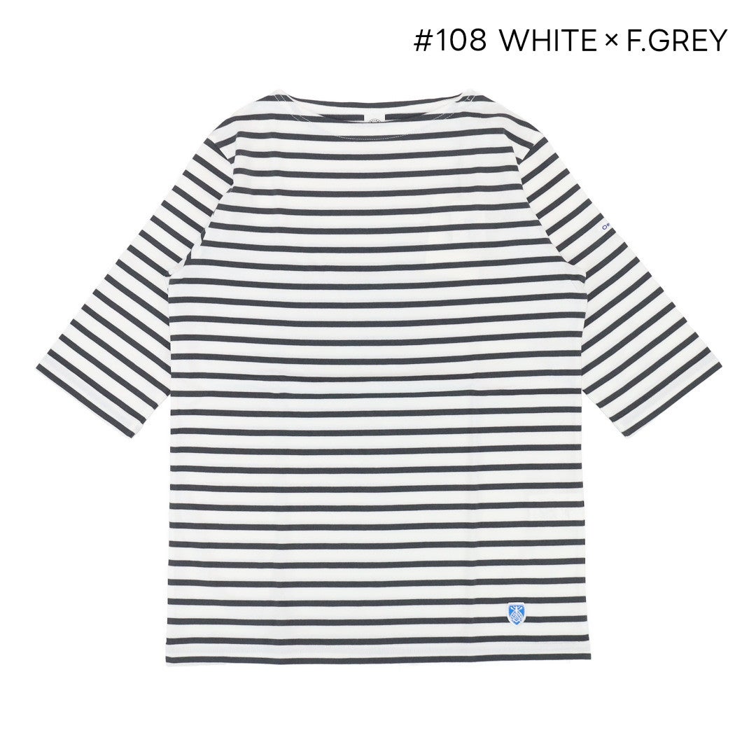 Ya2/オーシバルORCIVAL/カットソー/ジャージーボートネック5分袖Tシャツ/OR-C0136BFJ/レディース【正規取扱】