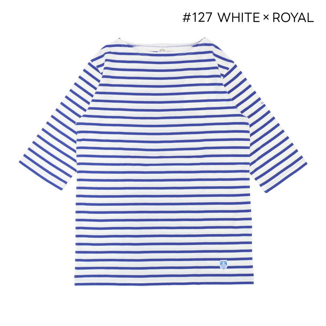 Ya2/オーシバルORCIVAL/カットソー/ジャージーボートネック5分袖Tシャツ/OR-C0136BFJ/レディース【正規取扱】