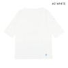 Ya2/オーシバルORCIVAL/カットソー/ジャージーボートネック5分袖Tシャツ/OR-C0136BFJ/レディース【正規取扱】