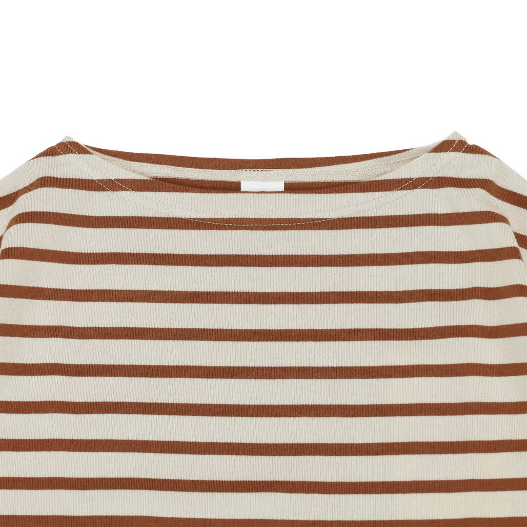 Ya2/オーシバルORCIVAL/カットソー/ジャージーボートネック5分袖Tシャツ/OR-C0136BFJ/レディース【正規取扱】