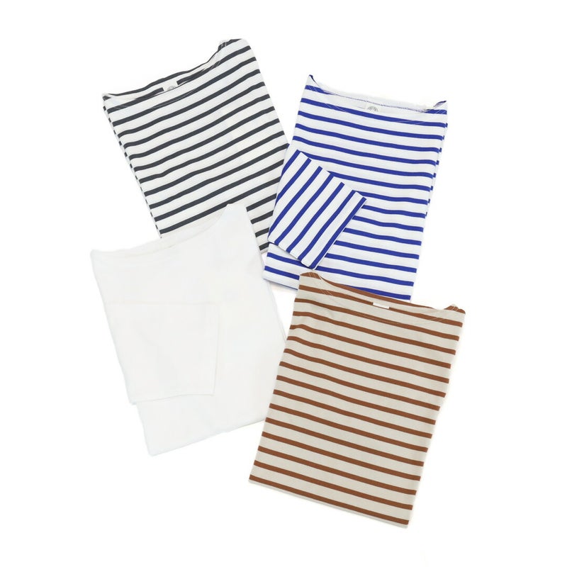 Ya2/オーシバルORCIVAL/カットソー/ジャージーボートネック5分袖Tシャツ/OR-C0136BFJ/レディース【正規取扱】