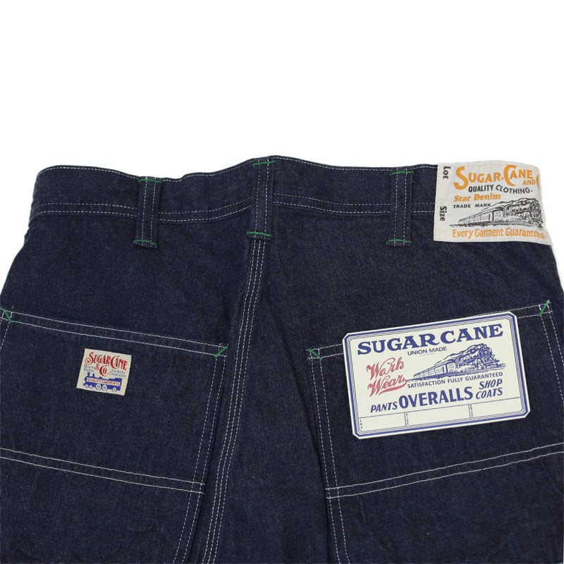 シュガーケーン SUGAR CANE/11oz. ブルーデニム ワークパンツ SC42495