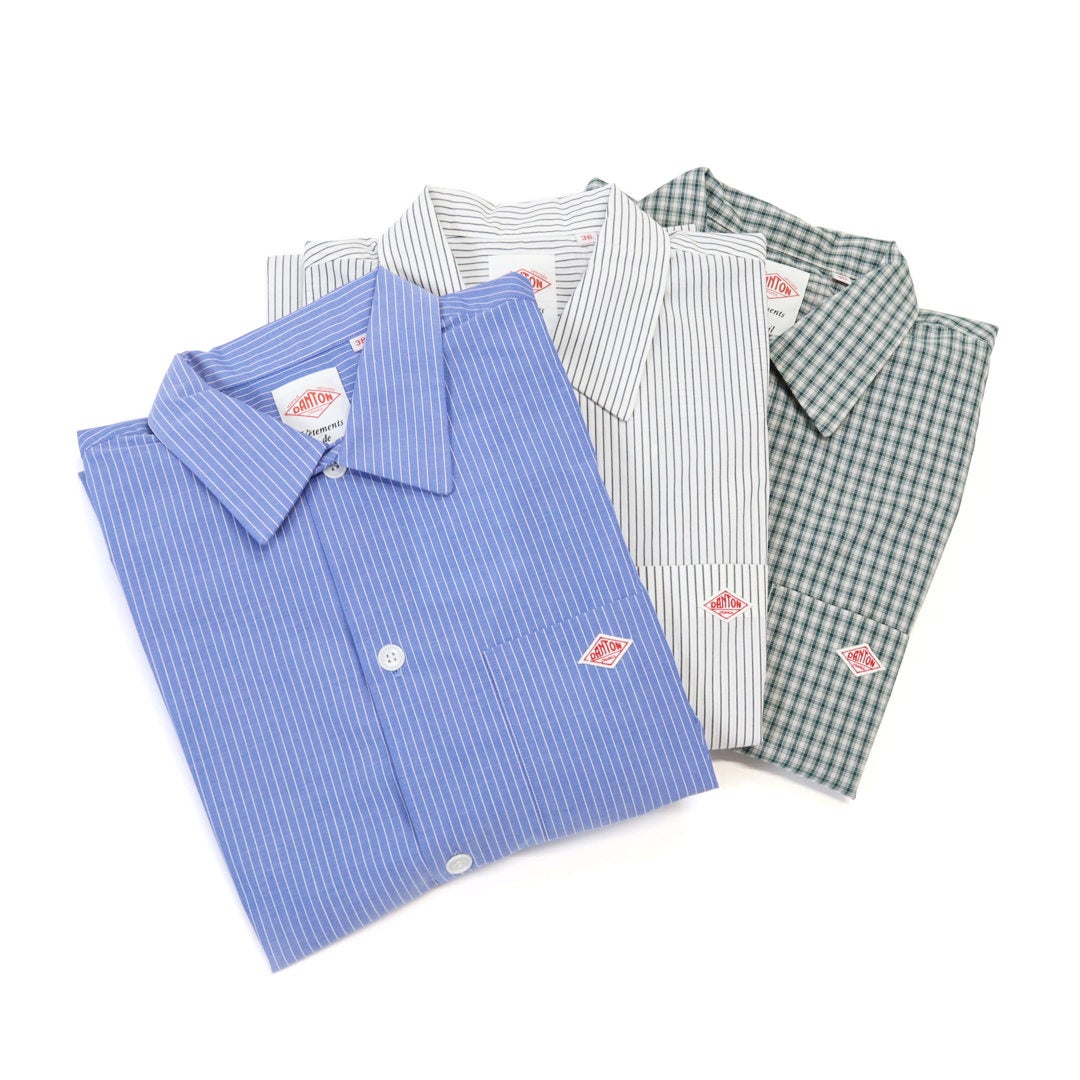 ダントン DANTON/コットンポプリン レギュラーカラーシャツ DT-B0434
