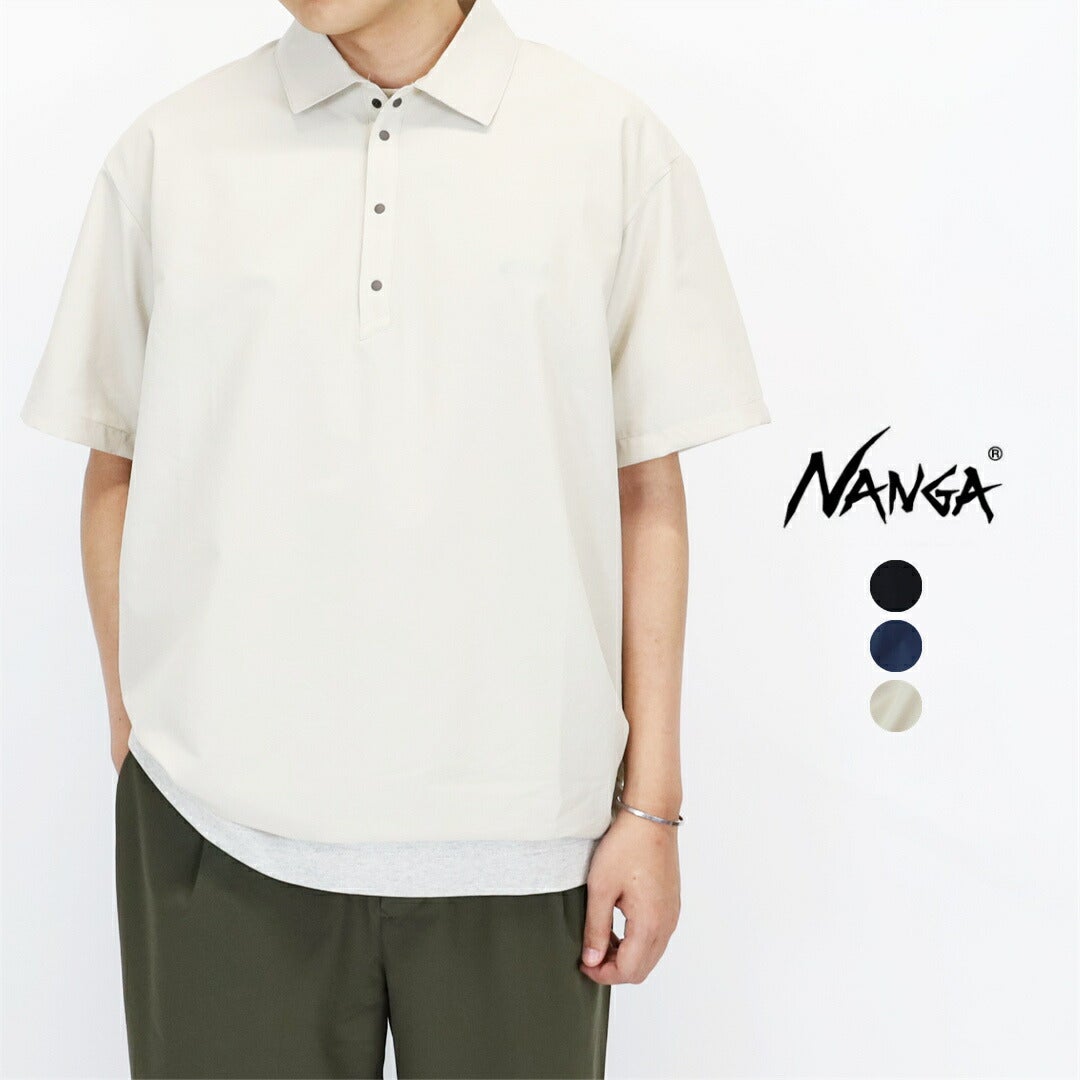 ナンガ NANGA/ドットエア コンフィー ポロシャツ N2610-1M096A/シャツ