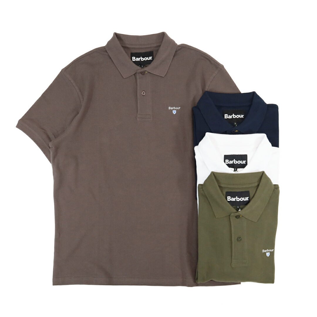 バブアー Barbour/ポロシャツ/Barbour ロゴ スポーツ ポロシャツ
