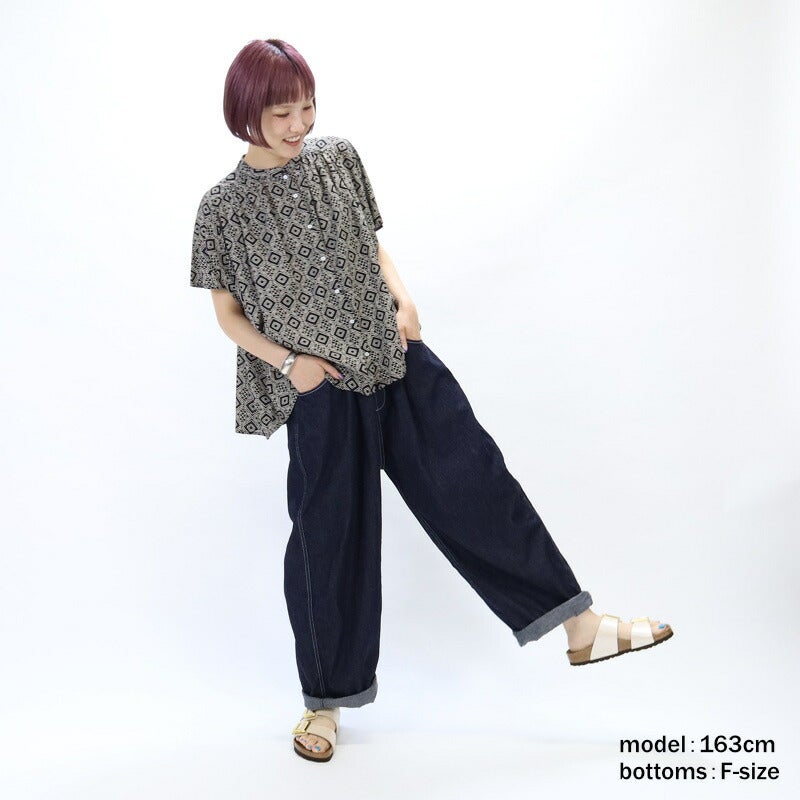 ナル NARU/8oz ムラデニム ノッポパンツ 641800BE/パンツ デニム
