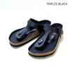 Ya2/ビルケンシュトックBIRKENSTOCK/サンダル/Gizehギゼビルコフロートリプルブラック/1029143/メンズ【正規取扱】