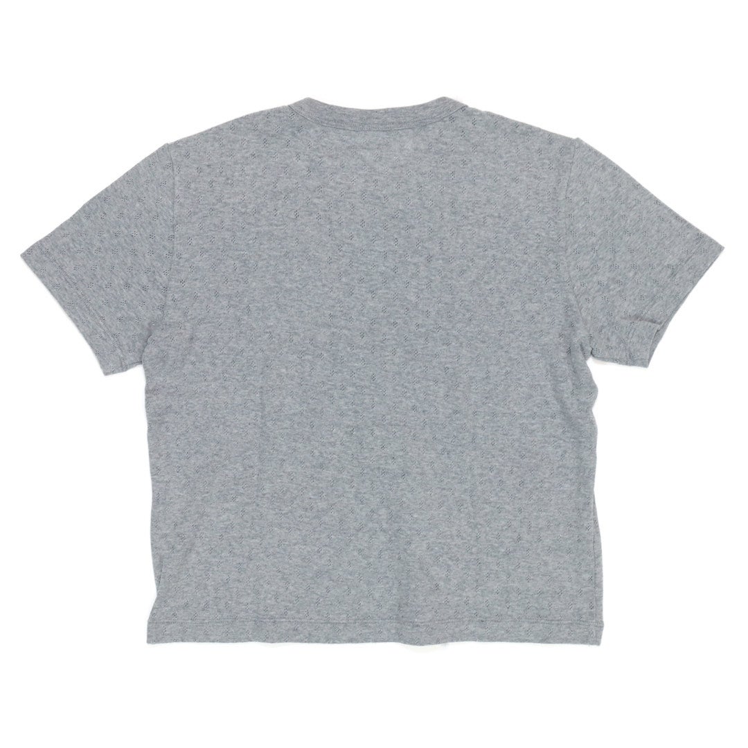 Ya2/オーシバルORCIVAL/カットソー/パターンメッシュコットンクルーネックTシャツ/OR-C0527OWE-R/レディース【正規取扱】