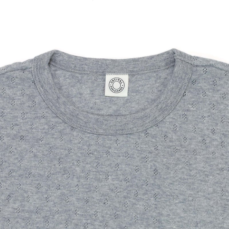 Ya2/オーシバルORCIVAL/カットソー/パターンメッシュコットンクルーネックTシャツ/OR-C0527OWE-R/レディース【正規取扱】