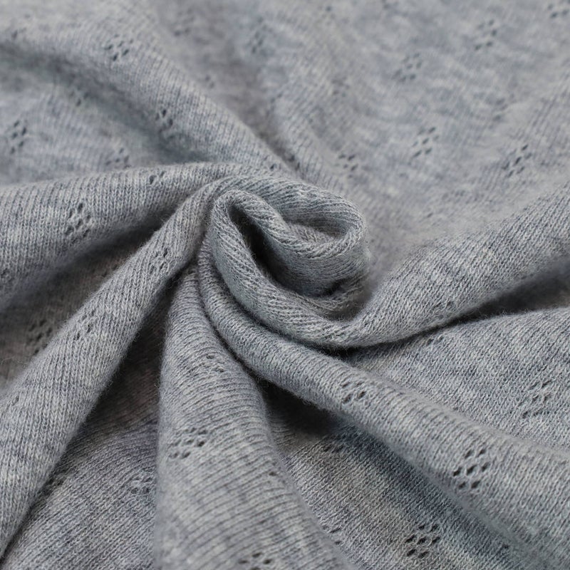 Ya2/オーシバルORCIVAL/カットソー/パターンメッシュコットンクルーネックTシャツ/OR-C0527OWE-R/レディース【正規取扱】