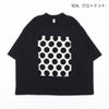 Ya2/プリットprit/カットソー/17/1空紡天竺×10/1ムラ糸プリント5分袖フレームＴシャツ/P91638/レディース【正規取扱】