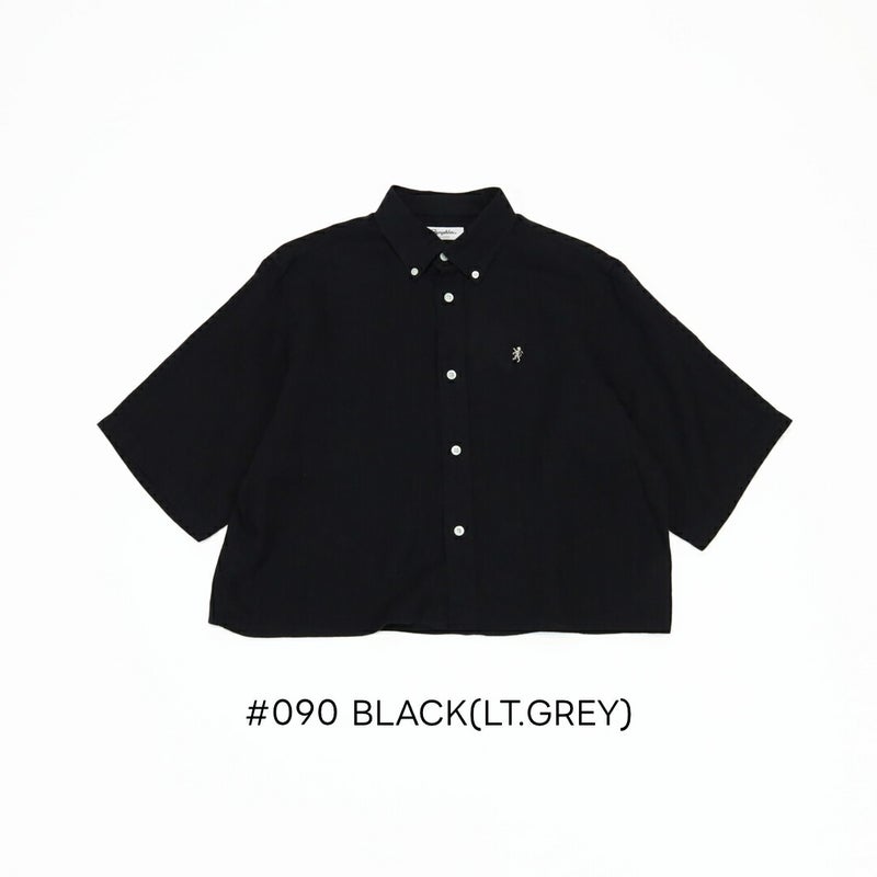 Ya2/ジムフレックスGymphlex/シャツ/リネンショートボタンダウン半袖シャツ/GY-B0367SKC/レディース【正規取扱】