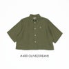 Ya2/ジムフレックスGymphlex/シャツ/リネンショートボタンダウン半袖シャツ/GY-B0367SKC/レディース【正規取扱】