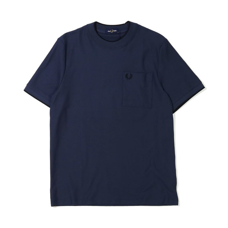 Ya2/フレッドペリーFREDPERRY/カットソー/ポケットディテールピケTシャツ/M2395/メンズ【正規取扱】