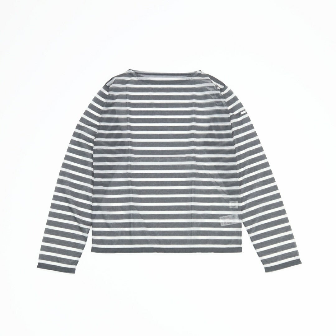 Ya2/オーシバルORCIVAL/ボーダー長袖Ｔシャツ/シースルーボートネック長袖カットソー/OR-C0461STJ/レディース【正規取扱】