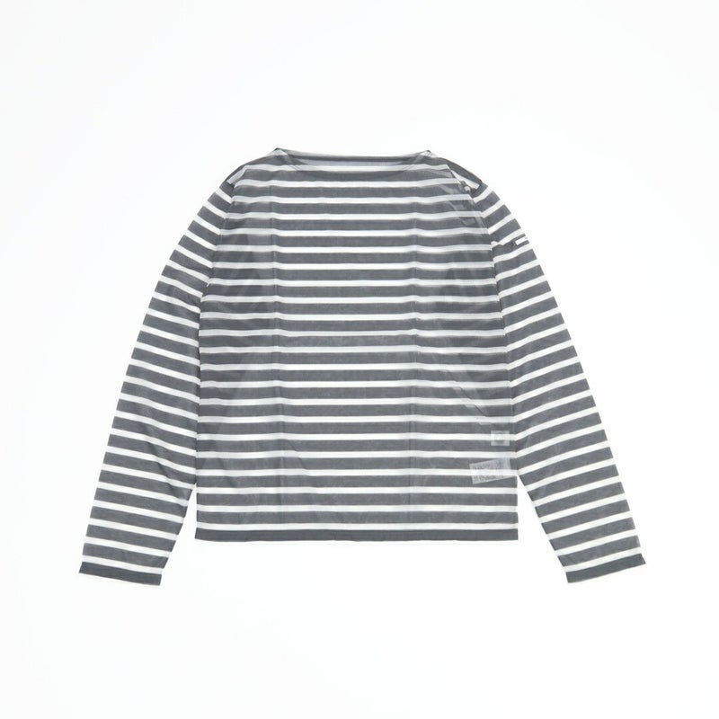 Ya2/オーシバルORCIVAL/ボーダー長袖Ｔシャツ/シースルーボートネック長袖カットソー/OR-C0461STJ/レディース【正規取扱】