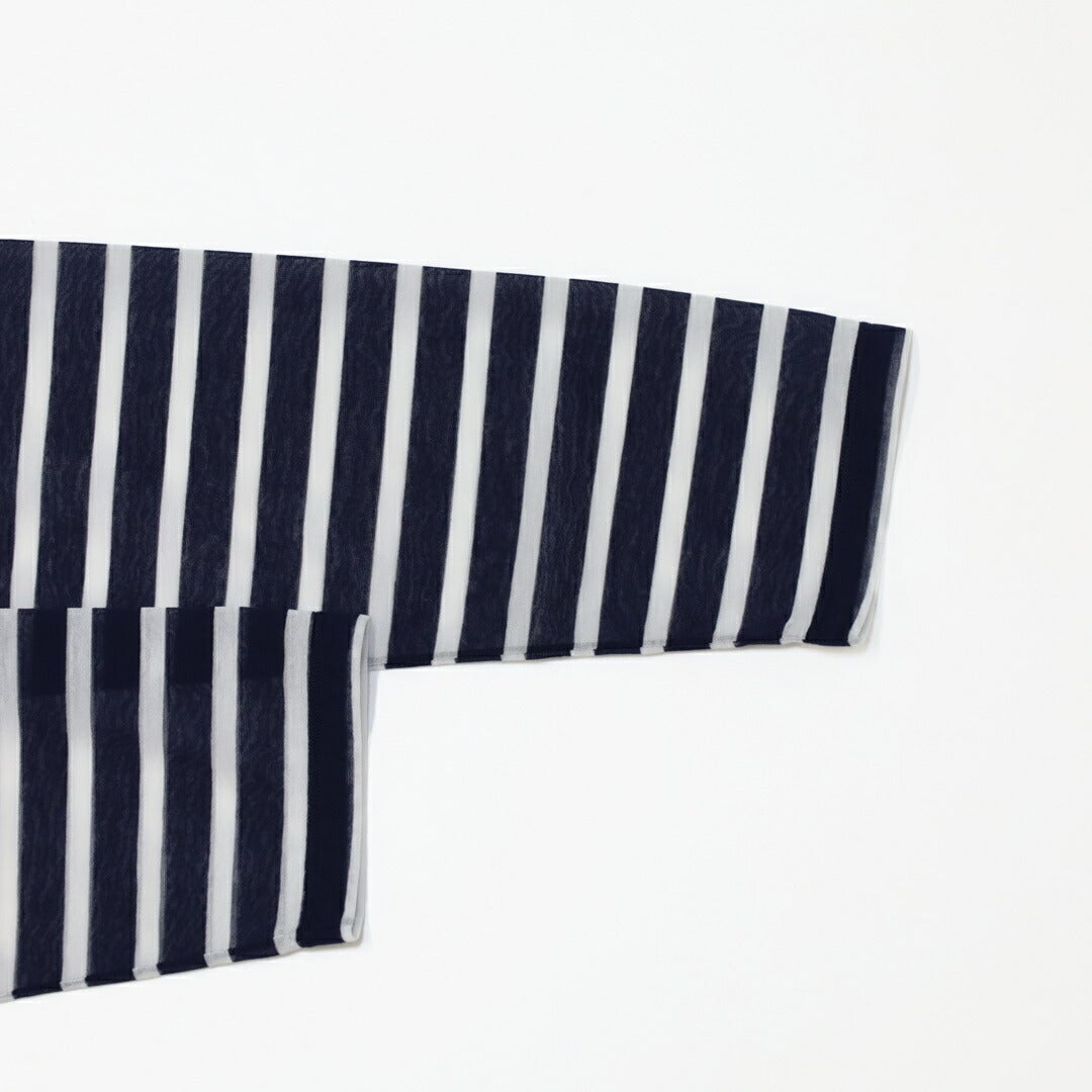 Ya2/オーシバルORCIVAL/ボーダー長袖Ｔシャツ/シースルーボートネック長袖カットソー/OR-C0461STJ/レディース【正規取扱】