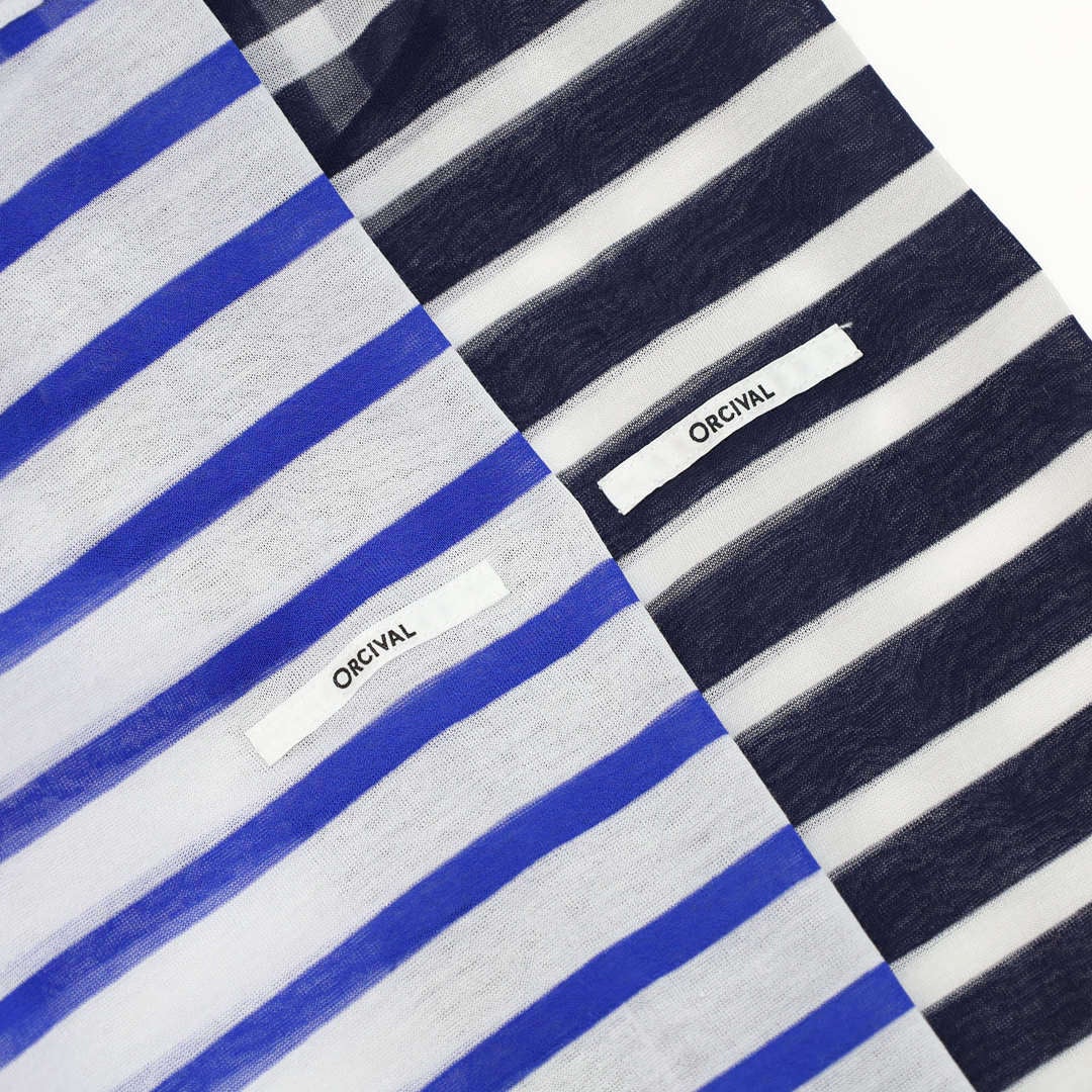 Ya2/オーシバルORCIVAL/ボーダーＴシャツ/シースルーボートネック長袖カットソー/OR-C0461STJ/レディース【正規取扱】