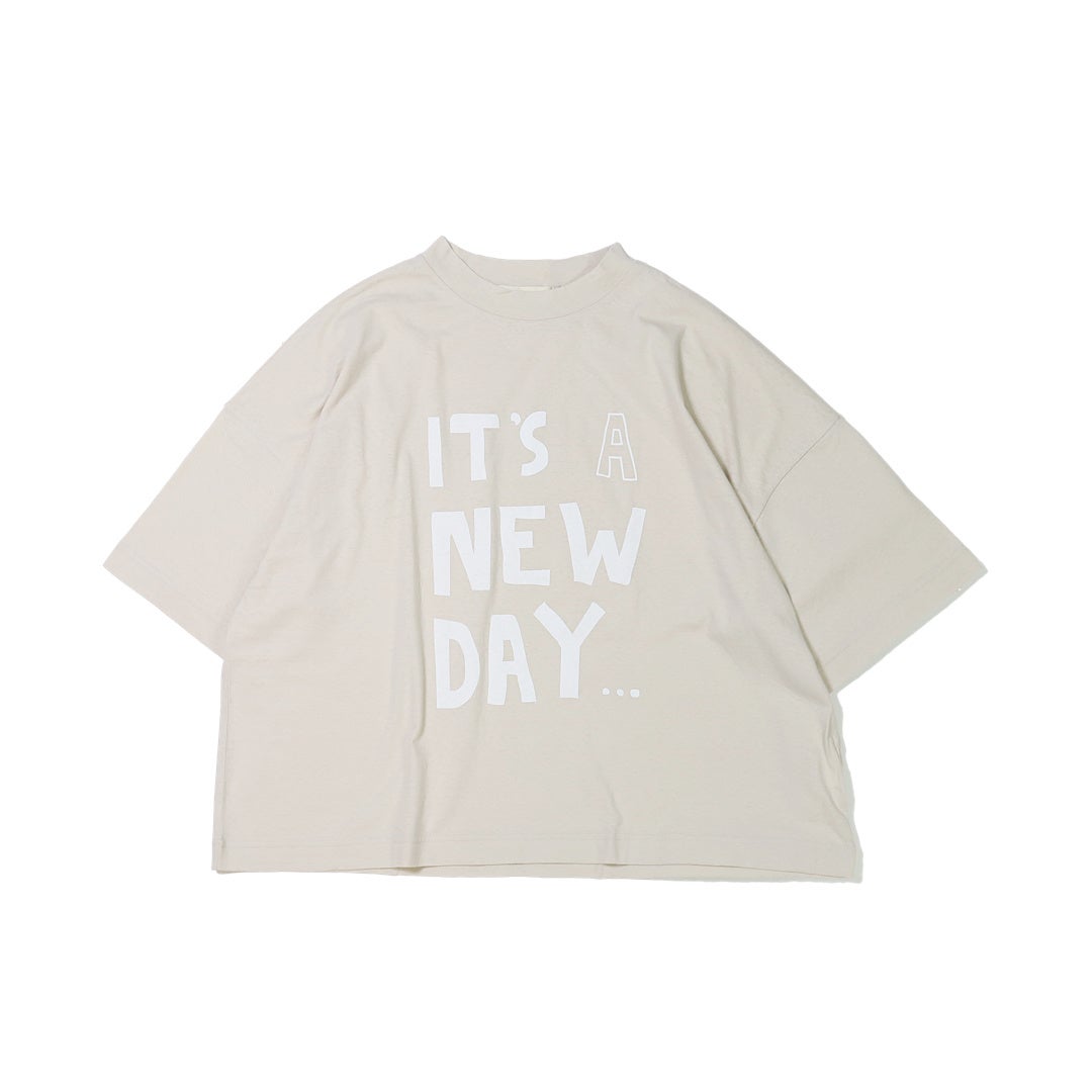 ツムグtumugu/Tシャツカットソー/ラフィ天竺プリントT/TC26203/レディース【正規取扱】