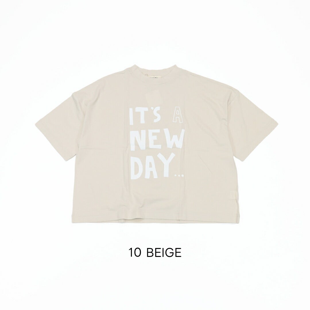 ツムグtumugu/Tシャツカットソー/ラフィ天竺プリントT/TC26203/レディース【正規取扱】