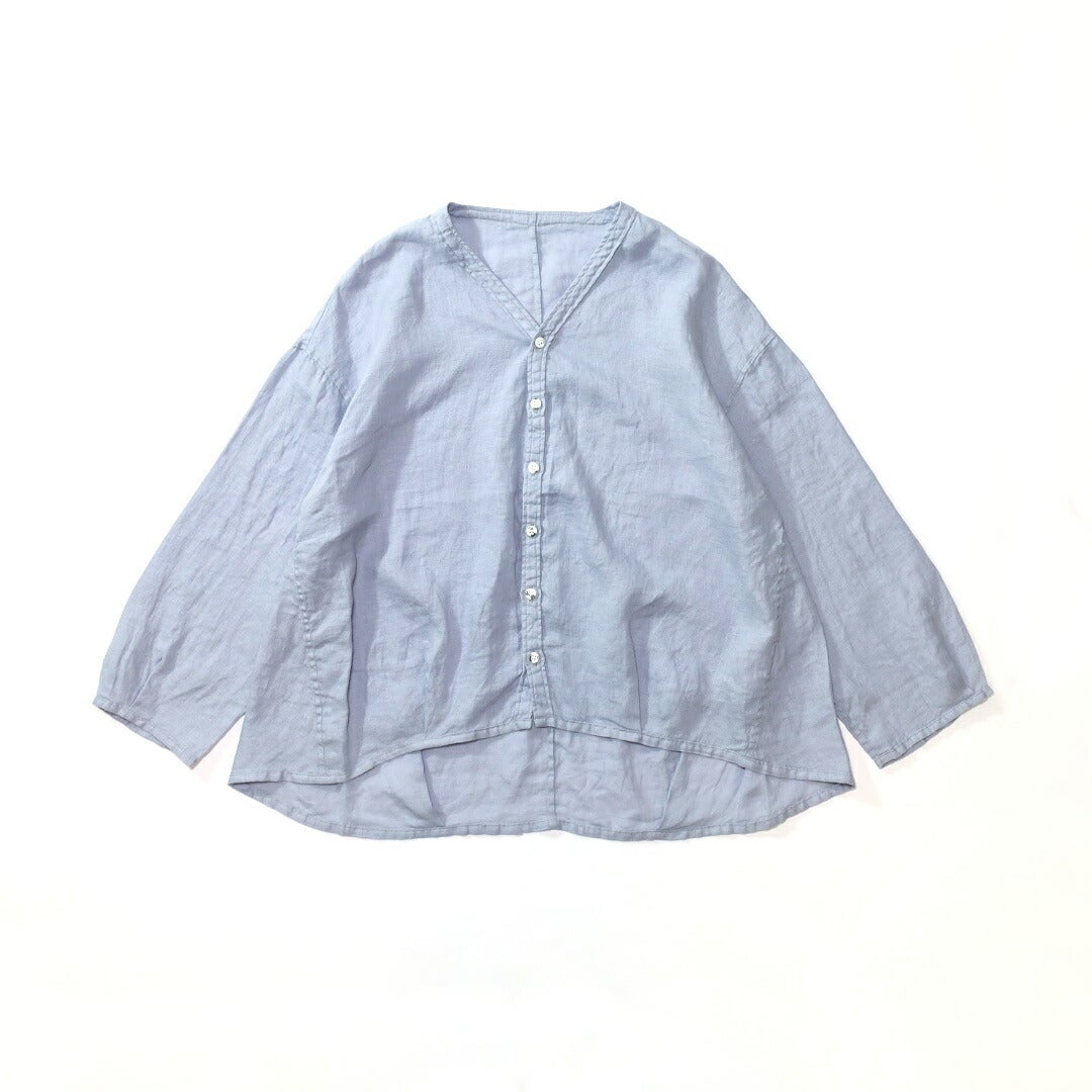 ブロカントBrocante/シャツ/リネンキャンバスカルディガンシャツ/36-0347L/レディース【正規取扱】