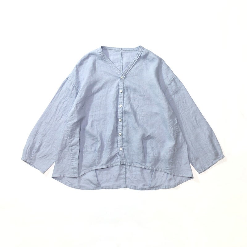 ブロカントBrocante/シャツ/リネンキャンバスカルディガンシャツ/36-0347L/レディース【正規取扱】