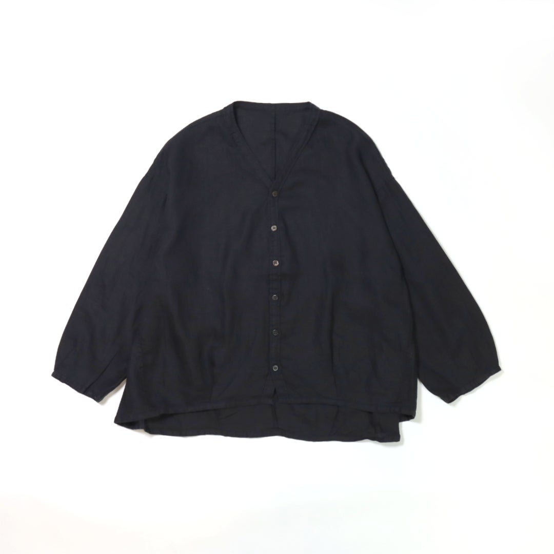 ブロカントBrocante/シャツ/リネンキャンバスカルディガンシャツ/36-0347L/レディース【正規取扱】