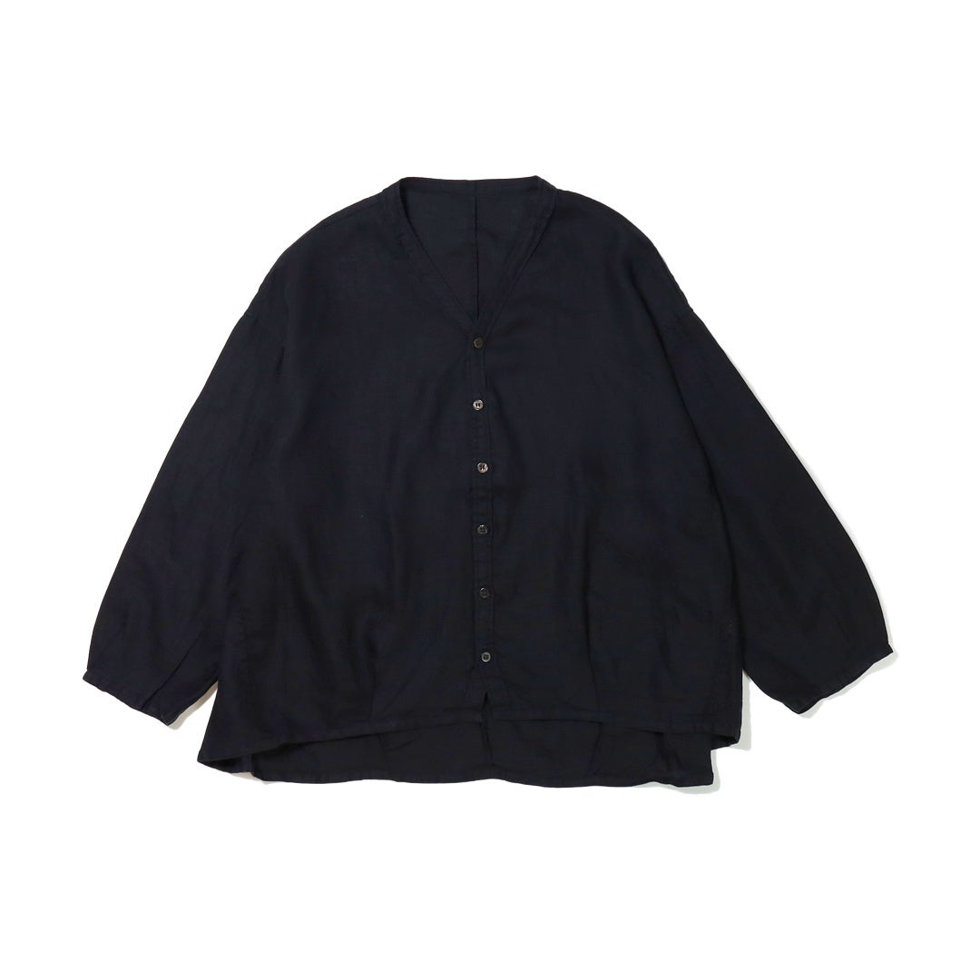 ブロカントBrocante/シャツ/リネンキャンバスカルディガンシャツ/36-0347L/レディース【正規取扱】