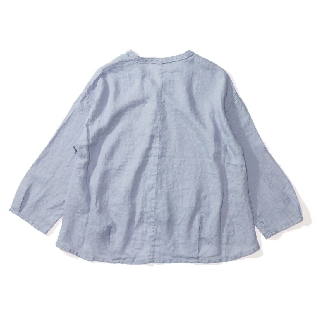 ブロカントBrocante/シャツ/リネンキャンバスカルディガンシャツ/36-0347L/レディース【正規取扱】