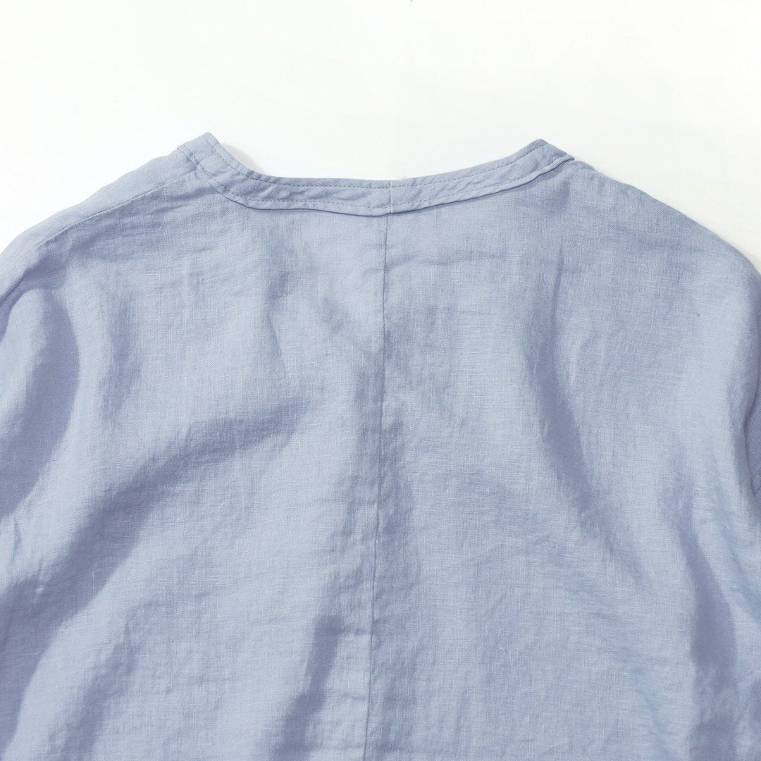 ブロカントBrocante/シャツ/リネンキャンバスカルディガンシャツ/36-0347L/レディース【正規取扱】