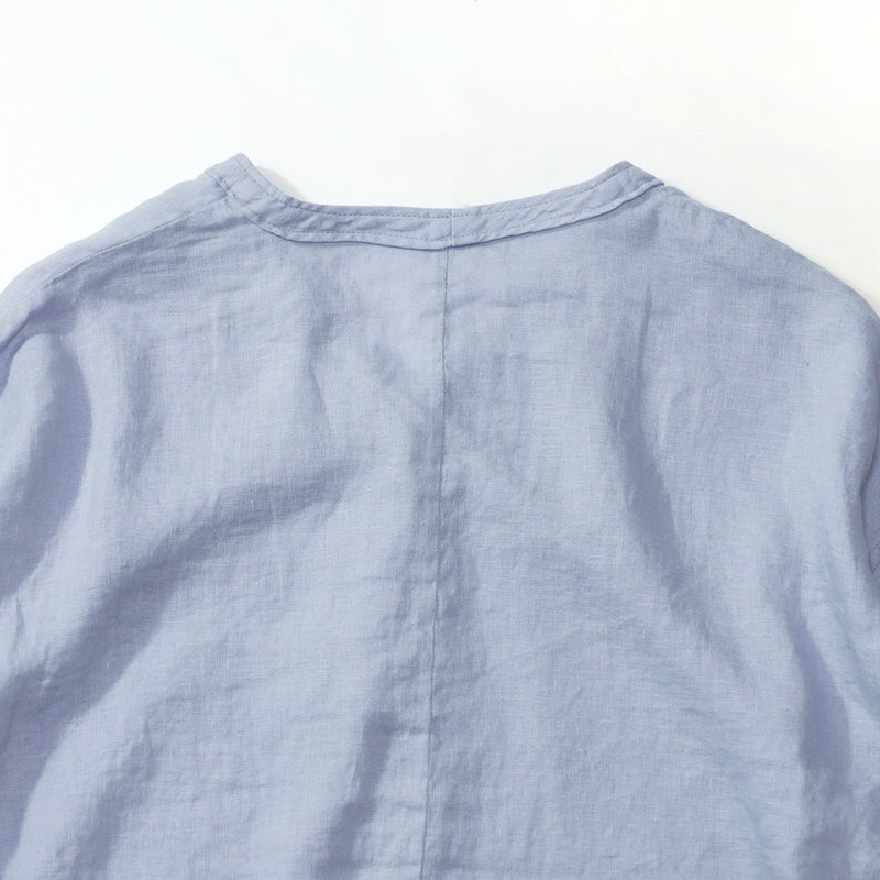ブロカントBrocante/シャツ/リネンキャンバスカルディガンシャツ/36-0347L/レディース【正規取扱】