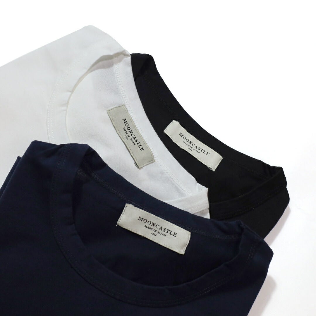 Ya2/ムーンキャッスルMOONCASTLE/Tシャツカットソー/シルキーコットンTシャツ/KN1/メンズ【正規取扱】