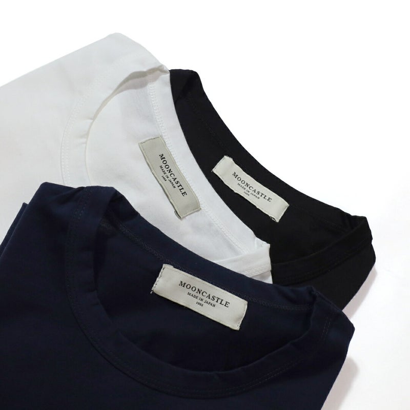 Ya2/ムーンキャッスルMOONCASTLE/Tシャツカットソー/シルキーコットンTシャツ/KN1/メンズ【正規取扱】