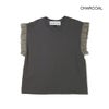 Ya2/ダリアdahl'ia/Tシャツカットソー/フリルショートスリーブTシャツ/DH-137/レディース【正規取扱】