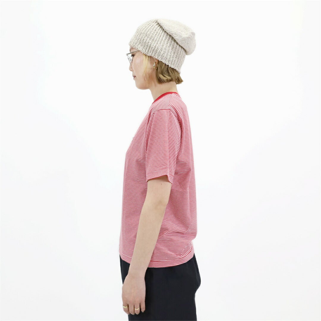 Ra9/ダントンDANTON/カットソー/ショートスリーブインナーTシャツストライプ/DT-C0195CVT-ST/レディース【正規取扱】