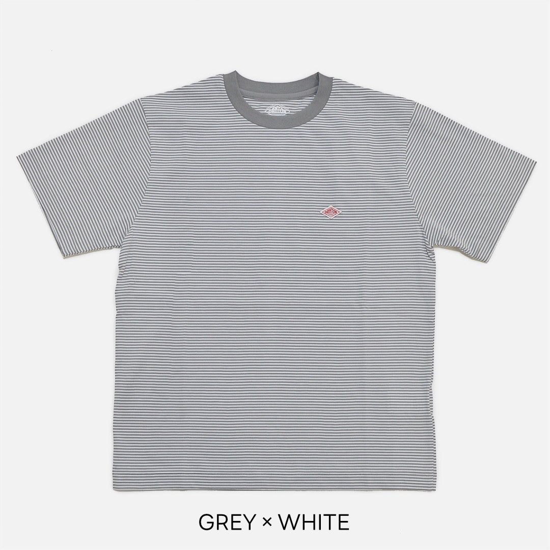 Ra9/ダントンDANTON/カットソー/ショートスリーブインナーTシャツストライプ/DT-C0195CVT-ST/レディース【正規取扱】