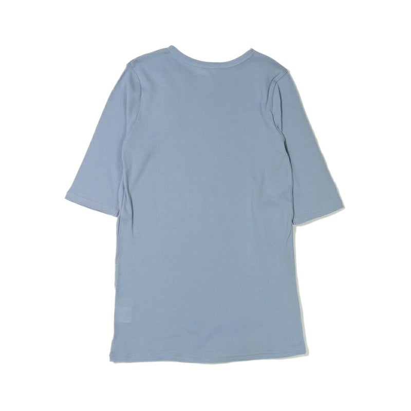 Ya2/ヌーヴェルドゥパラディNOUVELLESDUPARADIS/Tシャツカットソー/6分袖ソフトフライスクルーネックTシャツ/PC26107/レディース【正規取扱】