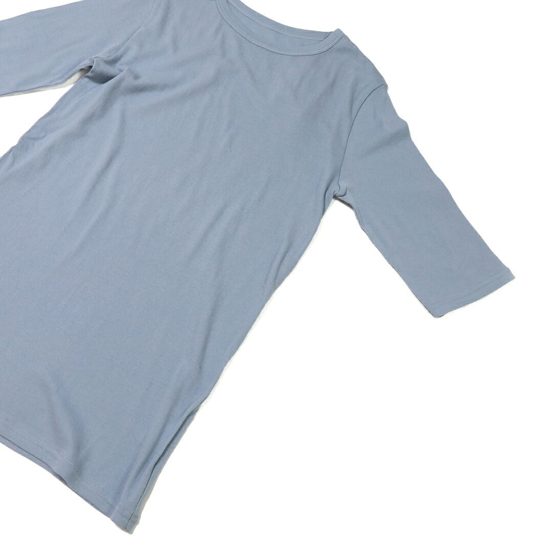 Ya2/ヌーヴェルドゥパラディNOUVELLESDUPARADIS/Tシャツカットソー/6分袖ソフトフライスクルーネックTシャツ/PC26107/レディース【正規取扱】