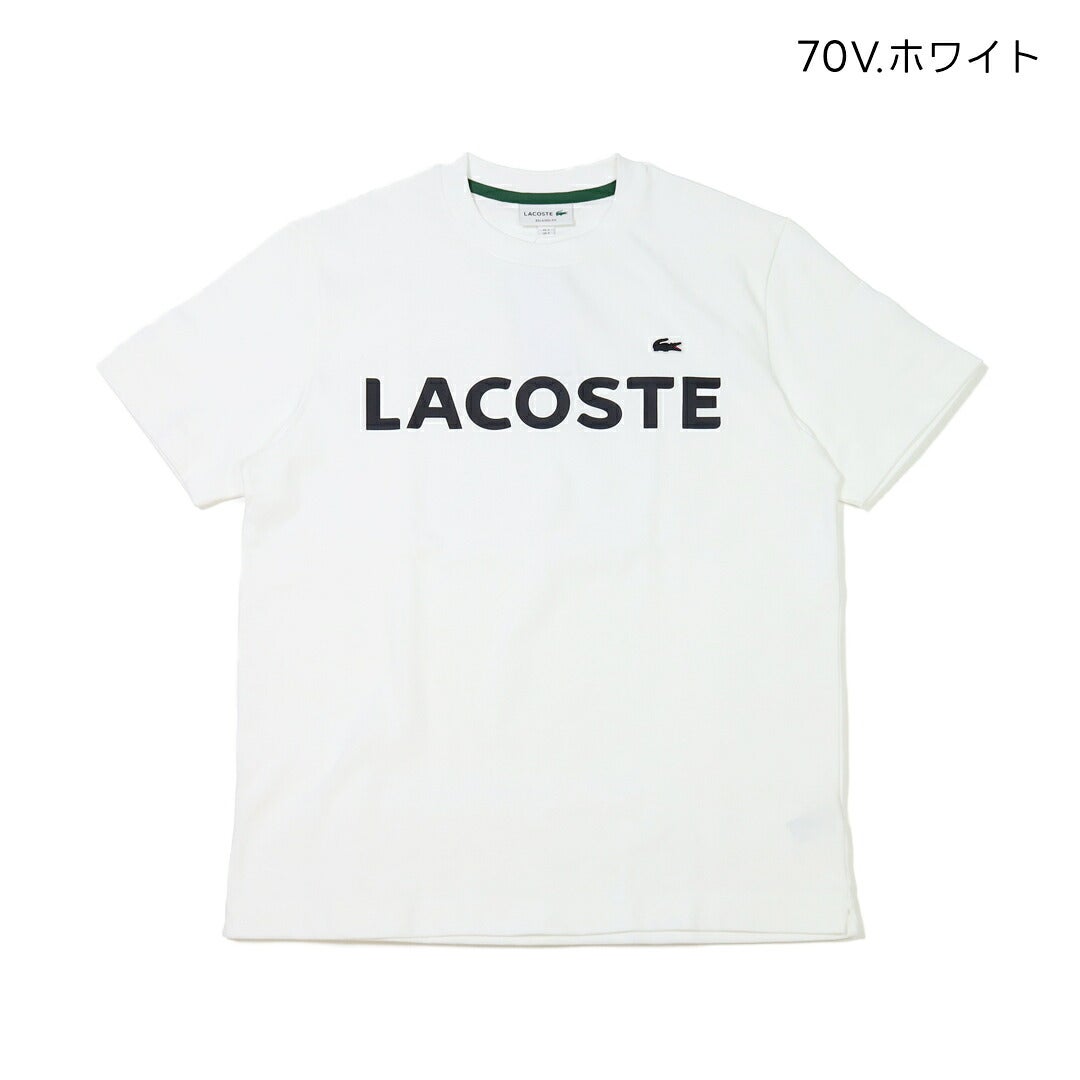 Ya2/ラコステLACOSTE/Tシャツ/ヘビーウェイトブランドネームロゴTシャツ/TH2299-99/メンズ【正規取扱】