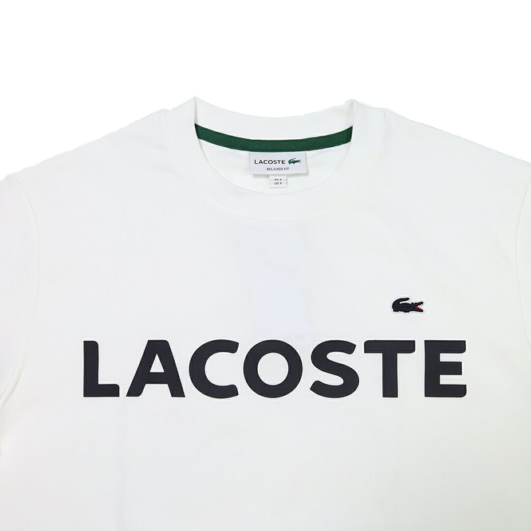 Ya2/ラコステLACOSTE/Tシャツ/ヘビーウェイトブランドネームロゴTシャツ/TH2299-99/メンズ【正規取扱】
