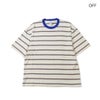 Ya2/ユニゾンスペシャルUnisonSpecial/カットソー/ジャイアントマルチボーダーショートスリーブT/US011-017/レディースメンズ【正規取扱】