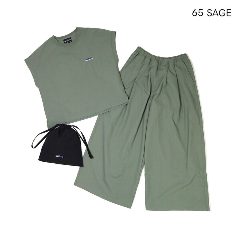 Ya2/【20%OFF】サウザンドマイルTHOUSANDMILE/フレンチスリーブシャツ&ロングパンツセット/3点セット/TM261HA00362/レディース【正規取扱】