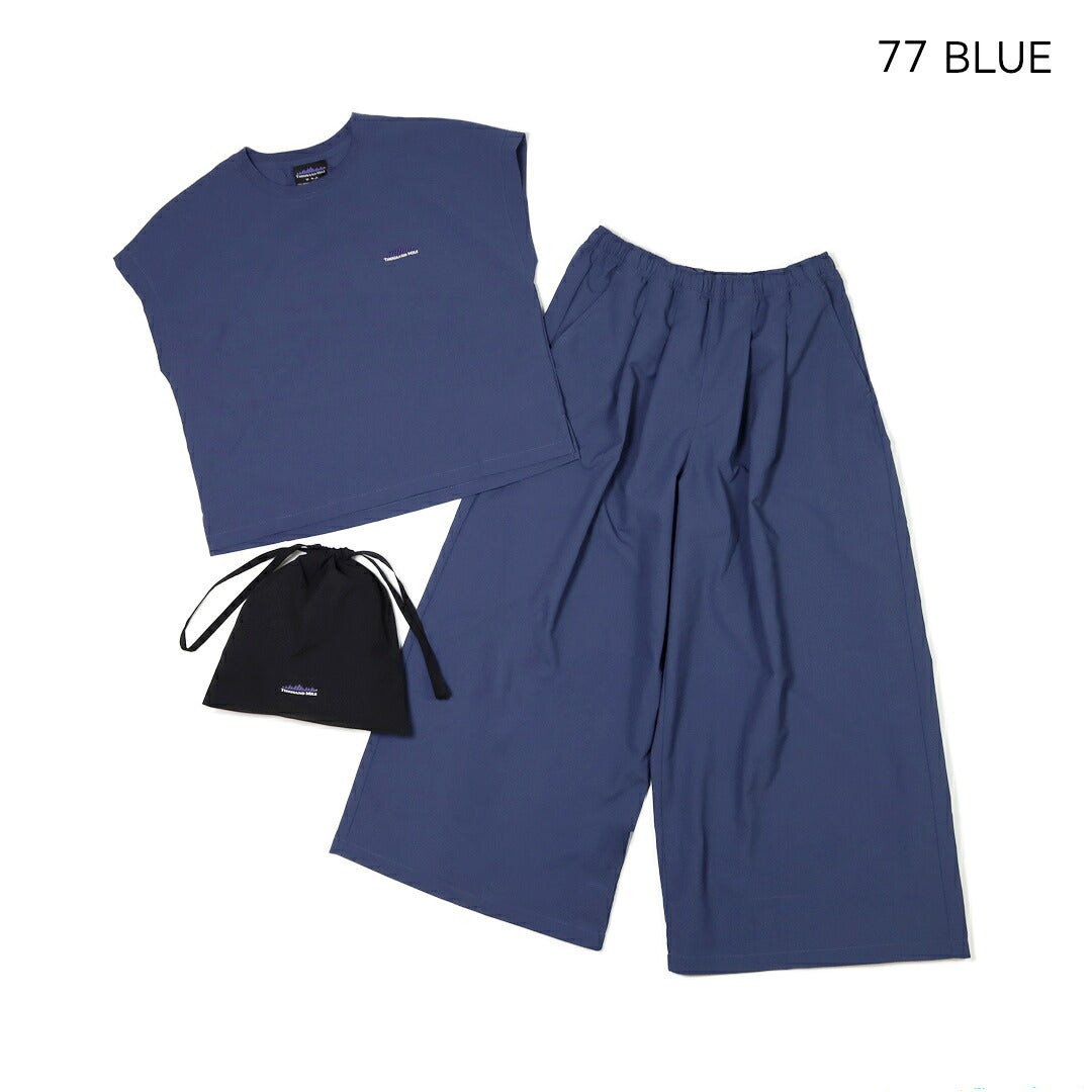 Ya2/【20%OFF】サウザンドマイルTHOUSANDMILE/フレンチスリーブシャツ&ロングパンツセット/3点セット/TM261HA00362/レディース【正規取扱】