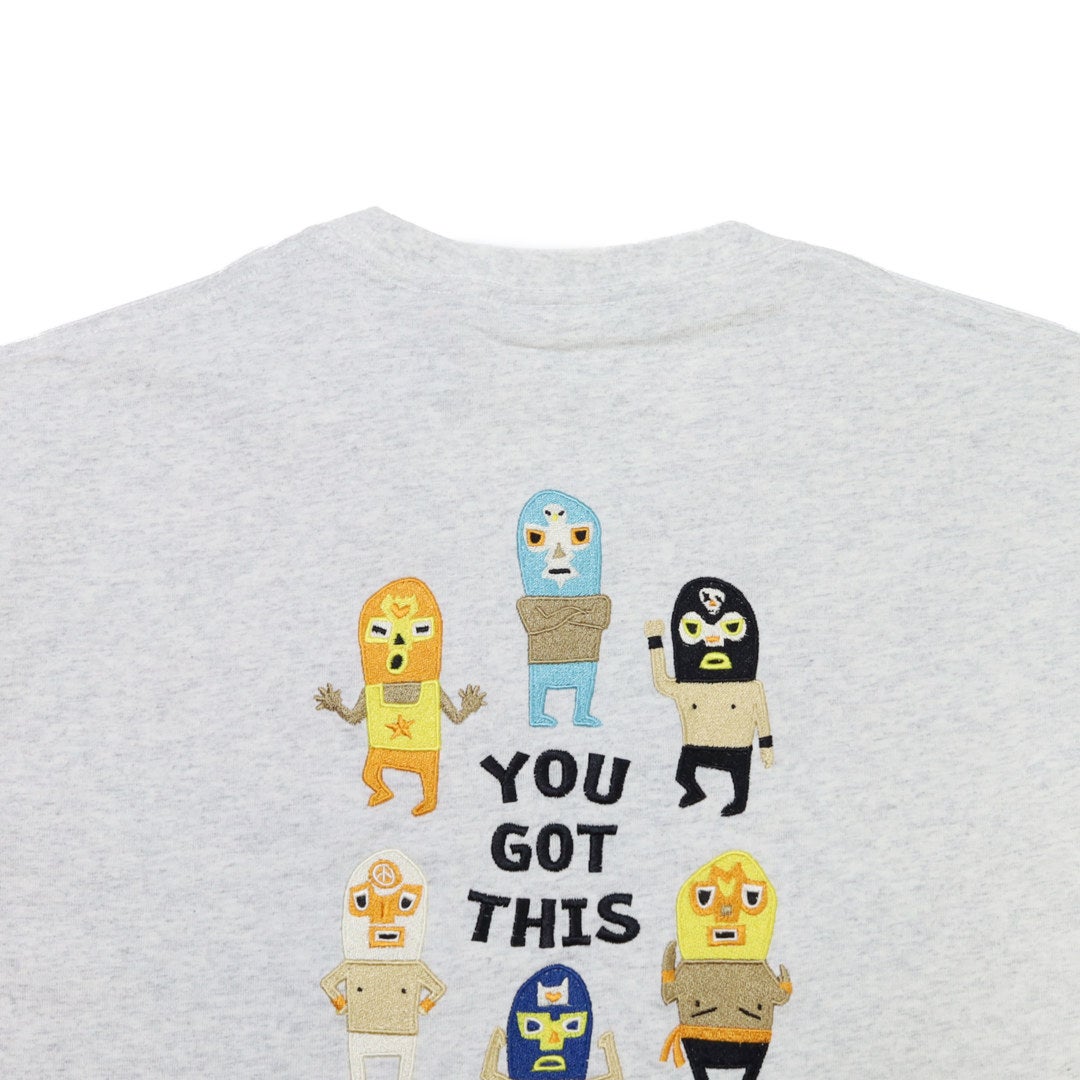 Ya2/ジムマスターGYMMASTER/Tシャツ/7.4ozYOUGOTTHIS刺繍TEE/G721707/メンズ【正規取扱】