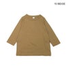 Ya2/ヌーヴェルドゥパラディNOUVELLESDUPARADIS/Tシャツカットソー/50/2ソフト天竺7分袖プルオーバー/PC26109/レディース【正規取扱】