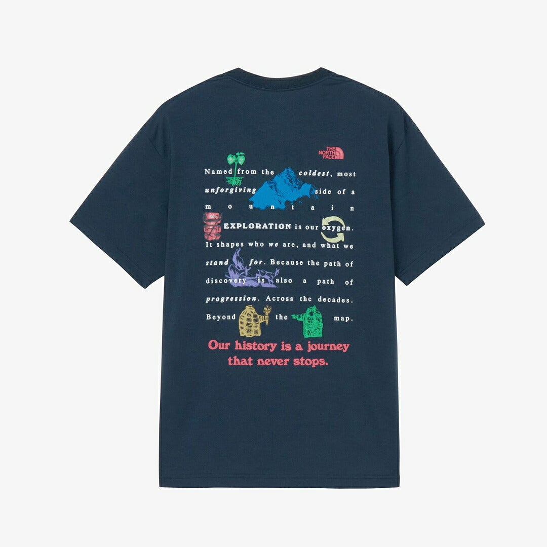 Ya2/ザ・ノース・フェイスTHENORTHFACE/Tシャツカットソー/ショートスリーブジャーニーヒストリーティー/NT32643/レディースメンズ【正規取扱】