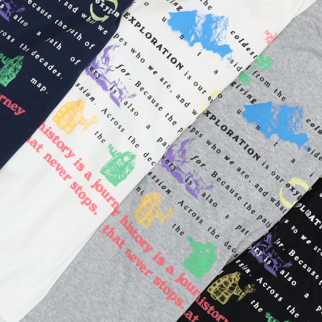 Ya2/ザ・ノース・フェイスTHENORTHFACE/Tシャツカットソー/ショートスリーブジャーニーヒストリーティー/NT32643/レディースメンズ【正規取扱】
