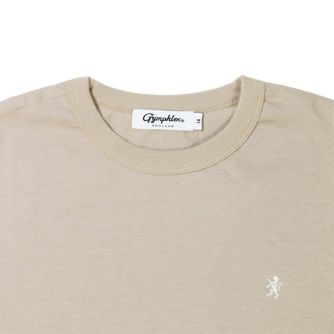 ジムフレックスGymphlex/Tシャツカットソー/コンパクトジャージークルーネックショートTシャツ/GY-C0489CPJ/レディース【正規取扱】